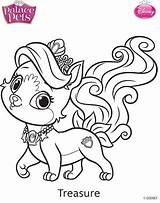 Pets Coloring Pages Palace Princess Disney Getcolorings Lily sketch template
