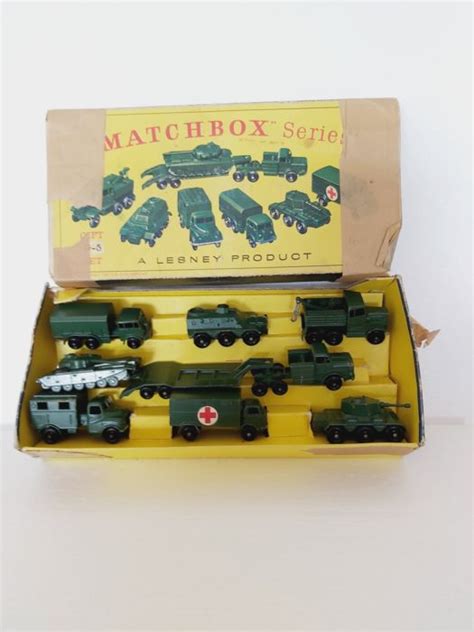 matchbox  military vehicules set   catawiki