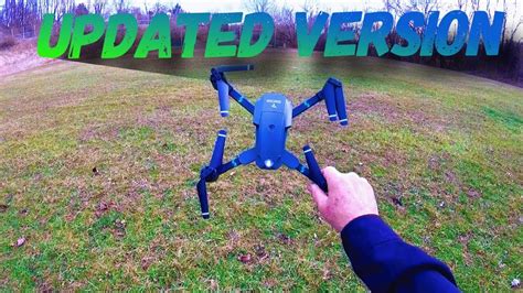 snaptain ah foldable fpv wifi drone updated version test flight youtube