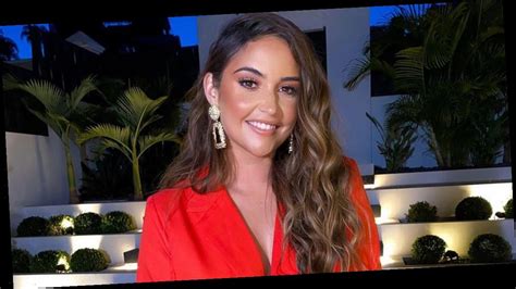 jacqueline jossa shatters thermometers in plunging red blazer amid wig