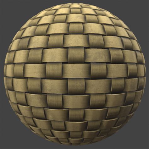 simple basket weave pbr material  texture