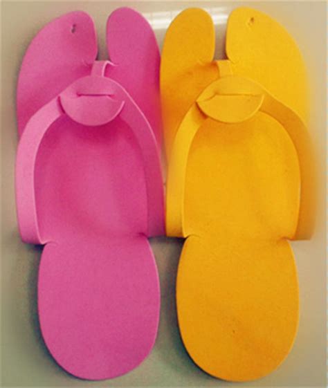 disposable flip flop slippers foot spas pedicure  nail toe salon