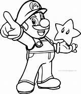 Mario Coloring Paper Pages Super Getcolorings Printable sketch template