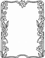 Border Coloring Borders Pages Adult Paper Colouring Book Choose Board sketch template