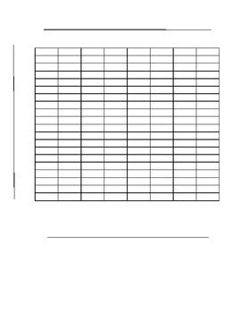 blank bar graph template   corcoran teachers pay teachers