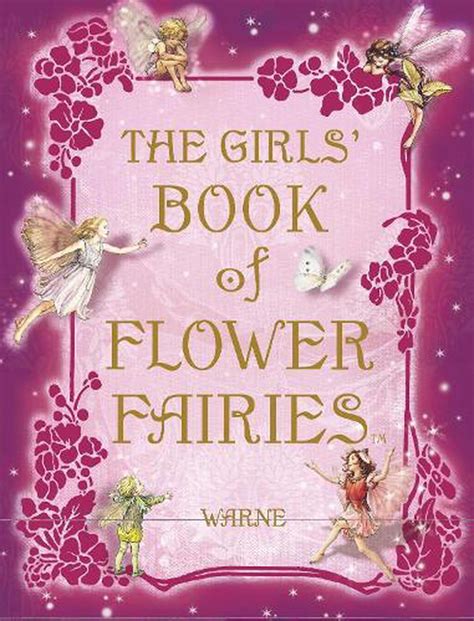 The Girls Book Of Flower Fairies By Cicely Mary Barker Hardcover