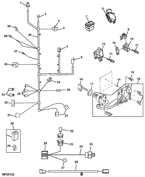 wiring diagram deere amt  wiring diagram  schematic