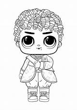 Coloring Pages Lol Boys Surprise Boy Doll Dolls Printable Sheets Hairgoals Choose Board sketch template