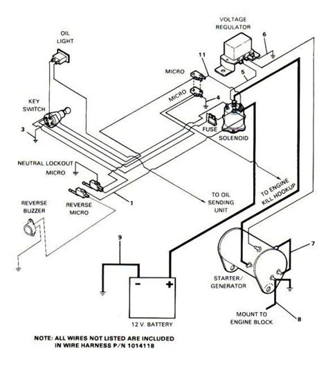 club car wiring diagram ignition