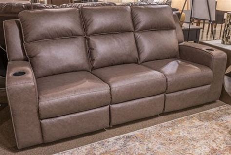 signature design  ashley lavenhorne granite reclining sofa  drop  table dennos