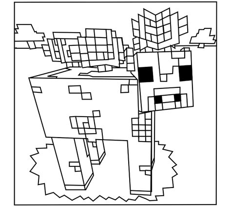minecraft coloring book  kids  ebay  coloring page