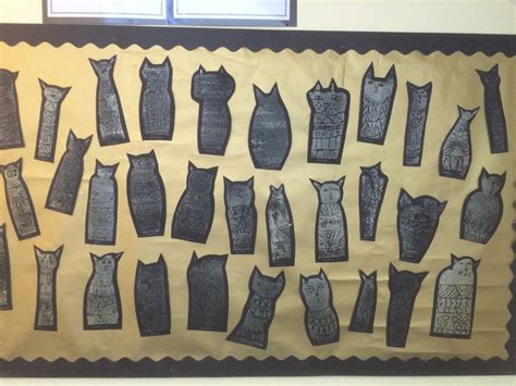 ancient egyptian cat mummies primary school art