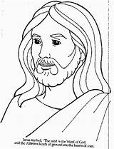 Coloring Jesus Loves Everyone Popular sketch template