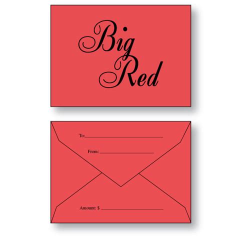 gift card envelope style  sheppard envelope