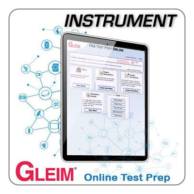 gleim faa  test prep instrument pilot rating ebay