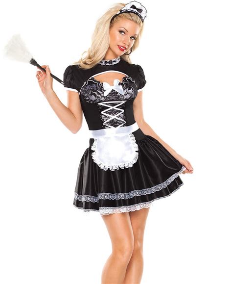 camilla maid costume 💖vestidos 2017 new sexy cosplay french maid