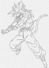 Goku Instinct Saiyan Gohan Vegeta Saiya sketch template