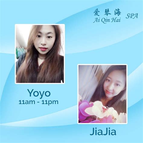 meet yoyo  jiajia    beautiful masseurs  ai qin hai