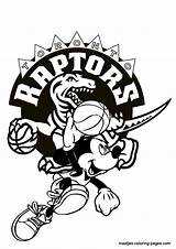 Pages Coloring Raptors Toronto Mickey Mouse Nba Basketball Print Browser Window sketch template