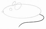 Maus Mouse Malen Draw Taper Schritt Willst sketch template