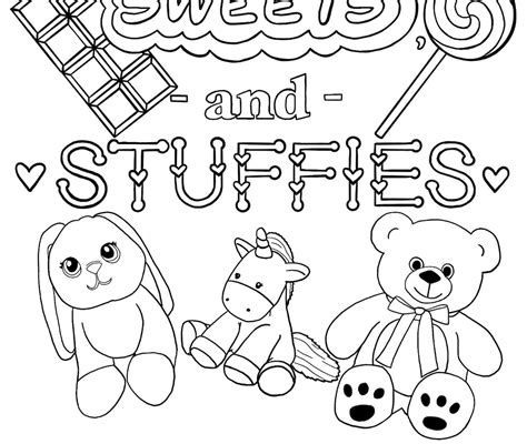 snuggles sweets  stuffies ddlg coloring page etsy denmark