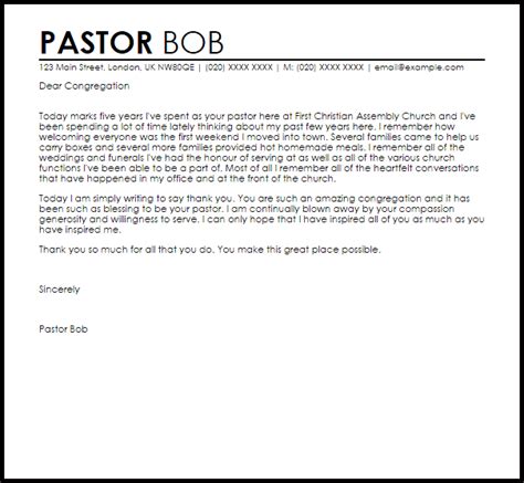 pastor resume cover letter cover letter abcatering