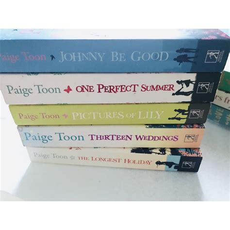 Paige Toon Books [preloved Used] Shopee Malaysia