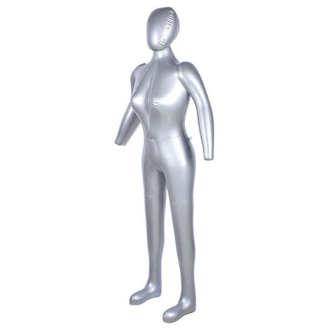 1pcs inflatable mannequin model torso pvc underwear display female full