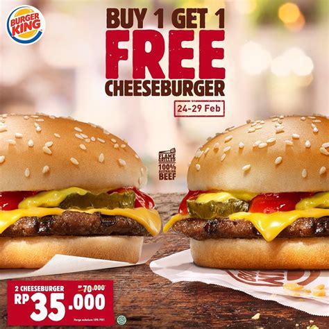 burger king promo buy     cheeseburger scanharga