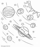 Space Coloring Pages Printable Boys sketch template