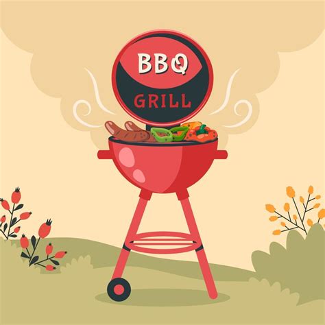 bbq party barbecue background  brazier grill steaks meat food grilled vegetables