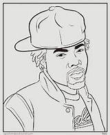 Rapper Rappers Wale Thug Raperos Dibujos Maranda Gangsta Getcolorings Barney Sininho Encontrado Phasi Juxtapoz sketch template