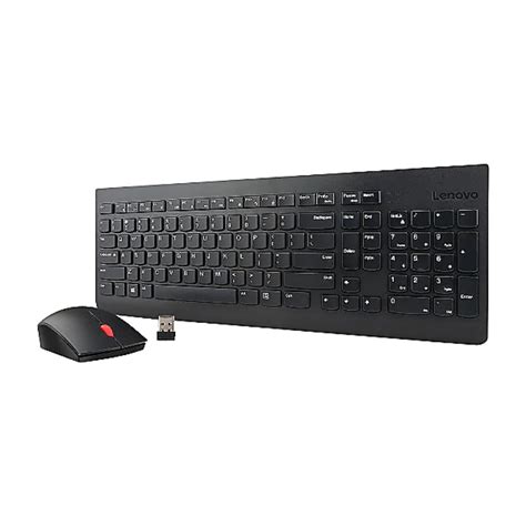 lenovo essential wireless combo keyboard  mouse set spanish latin america dvteck