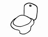 Inodoro Toilet Sanitario Vaso Inodoros Bano sketch template