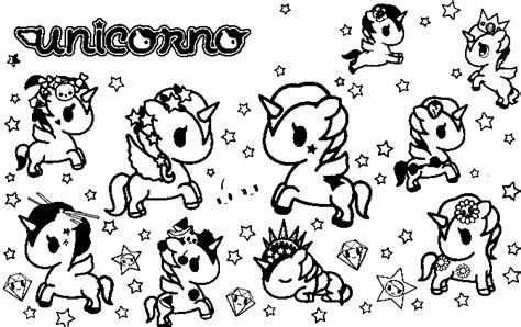 tokidoki unicorn coloring pages coloring coloring pages
