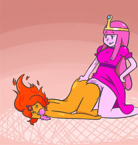 flame princess futa on female princess bubblegum adventure time porn r34