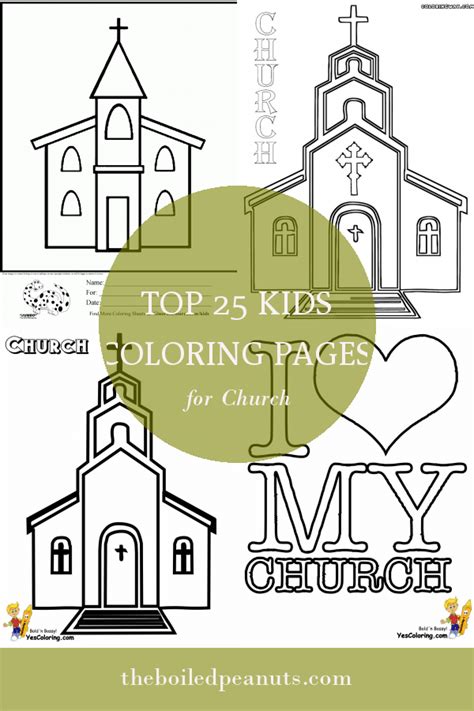 top  kids coloring pages  church home family style  art ideas