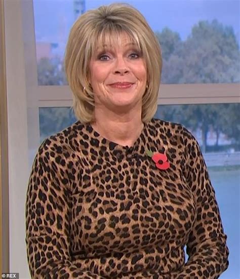 This Morning S Ruth Langsford Once Threatened To Break Male Colleague S