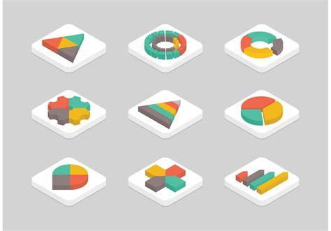 Free Flat Isometric Graphics Vector Icon Set Download