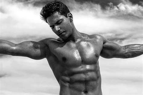 Varun Dhawan Flaunts Chiselled Abs In This Super Hot Monochrome Picture