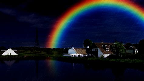 real rainbow   promise  god