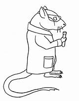 Rat Lab Drawing Coloring Getdrawings Mouse Draw Cute sketch template