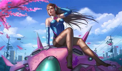 dva  overwatch wallpaper hd games  wallpapers images