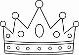 Crown Clip Clipart King Outline Royal Advertisement sketch template