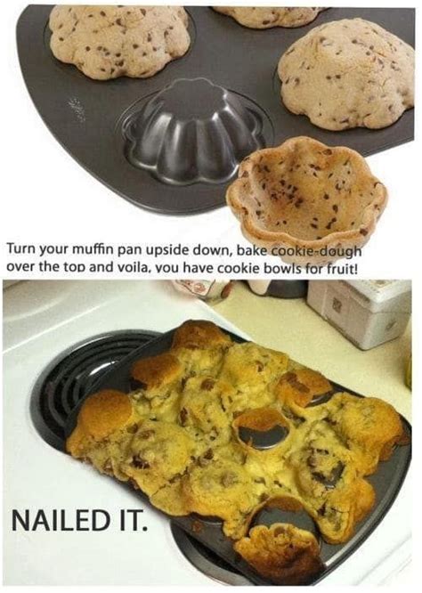 Santa Bread Baking Fails Cookie Bowls Food Fails