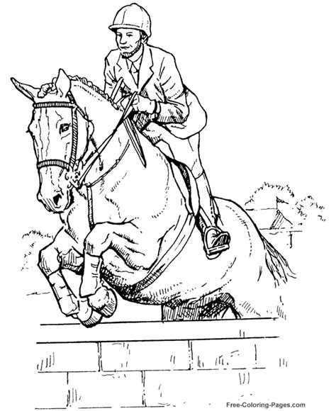 coloring pages  horse coloring home