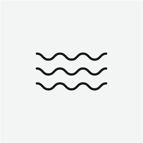 wave icon vector art icons  graphics