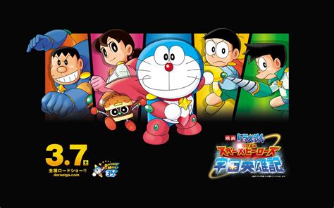 Image Space Heroes Wallpaper  Doraemon Wiki