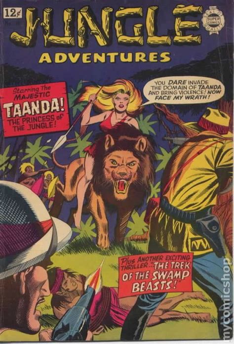Jungle Adventures 1963 Super Comics Comic Books
