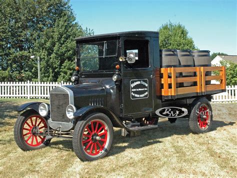 ford model tt  ton stake truck hershey  rm auctions